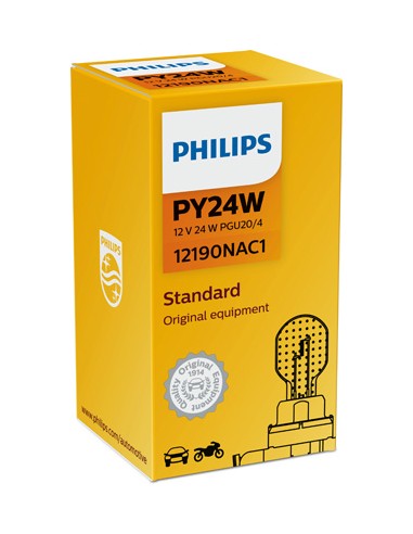 Bec semnalizare PY24W  12190NAC1 Philips
