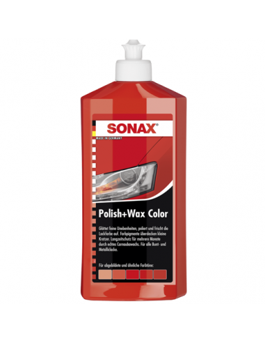 Polish cu ceara, Sonax 296400, rosu...