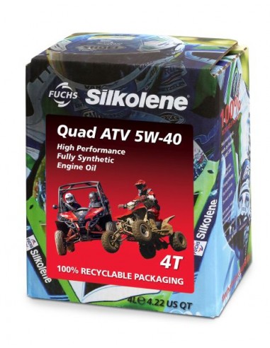 Ulei Quad ATV 5W40 4L Fuchs Silkolene...